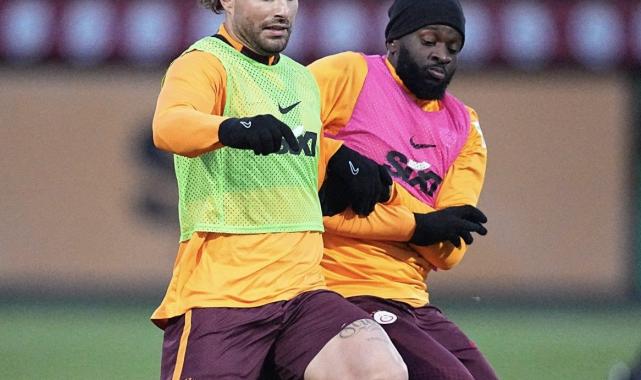 Galatasaray'a Sparta Prag maçı öncesinde müjde! Sakat olan 3 isim idmanda yer aldı