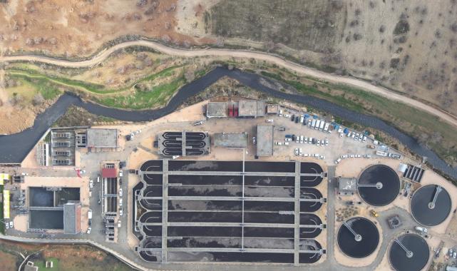 Gaziantep Büyükşehir, Türkiye'nin en çevreci Atıksu Arıtma Tesisi'ni kurdu