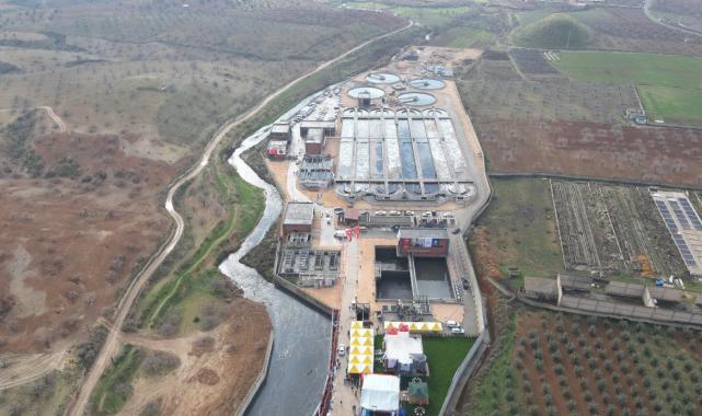 Gaziantep Büyükşehir, Türkiye'nin en çevreci Atıksu Arıtma Tesisi'ni kurdu