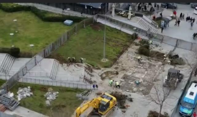 Gebze kent meydanındaki çalışmanın startı verildi