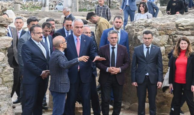 'Geleceğe Miras' projesinin 5'inci tanıtımı Stratonikeia Antik Kenti'nde gerçekleşti