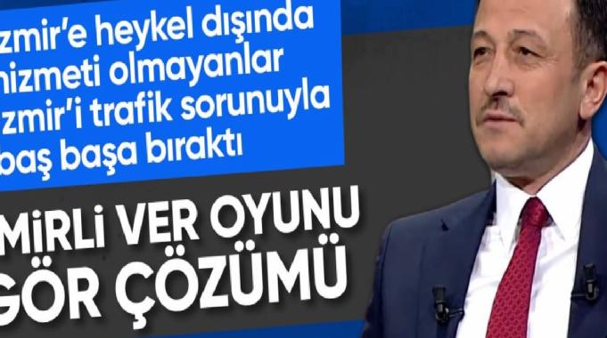 Hamza Dağ: Şu an en önemli sorun trafik İzmir&#039;de
