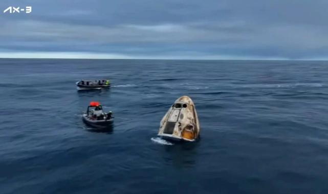 İlk Türk astronot Alper Gezeravcı, Dünya'ya döndü