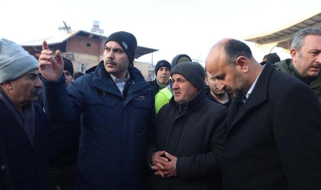 Kahramanmaraşlı depremzede Murat Kurum'a minnettar: Gittiğinde çok üzülmüştüm