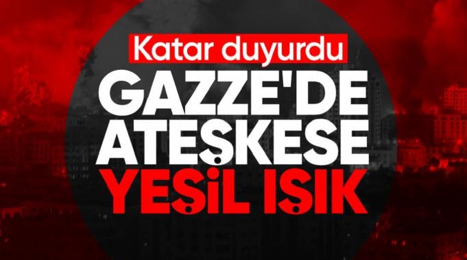 Katar duyurdu! Hamas ateşkes anlaşmasına ön onayı verdi