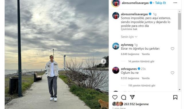 Melissa Vargas Azer Bülbül’lü paylaşım yaptı! Zehra Güneş kendini tutamadı…