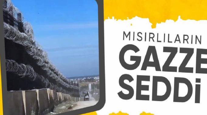 Mısır, Gazze sınırına dikenli tel çekti