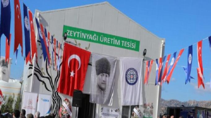 Muğla&#039;da Bafa Zeytinyağı Üretim Tesisi açıldı