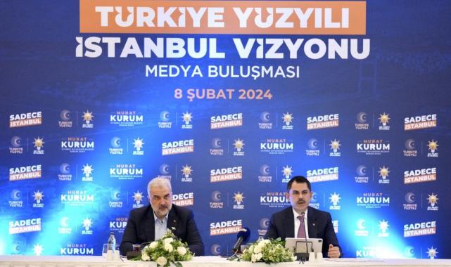 Murat Kurum, medya buluşmasında 10 temel başlıkta projelerini anlattı