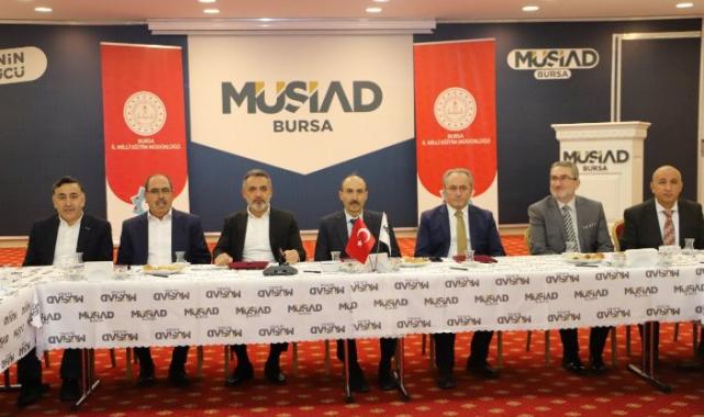 MÜSİAD Bursa’dan mesleki eğitime destek