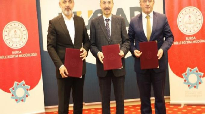 MÜSİAD Bursa’dan mesleki eğitime destek