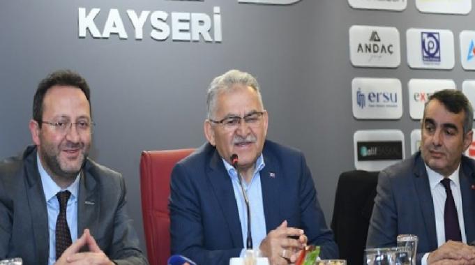 MÜSİAD Kayseri Başkan Büyükkılıç'ı ağırladı