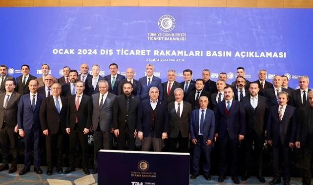 Ocak ayı ihracat rekoru kırıldı