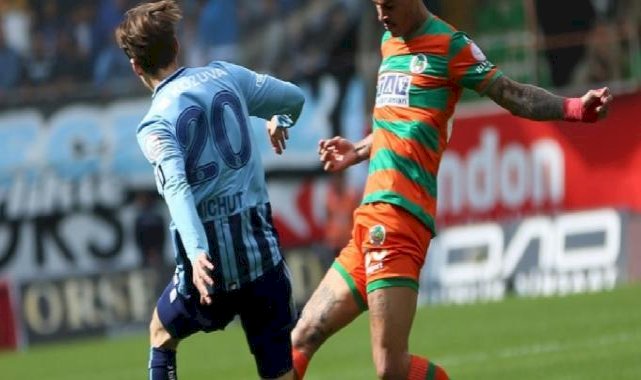 6 gollü müthiş maç! Alanyaspor - Adana Demirspor maçında kazanan yok