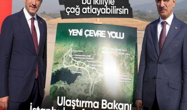 Abdulkadir Uraloğlu ve Hamza Dağ İzmir'de mega projeleri konuştular