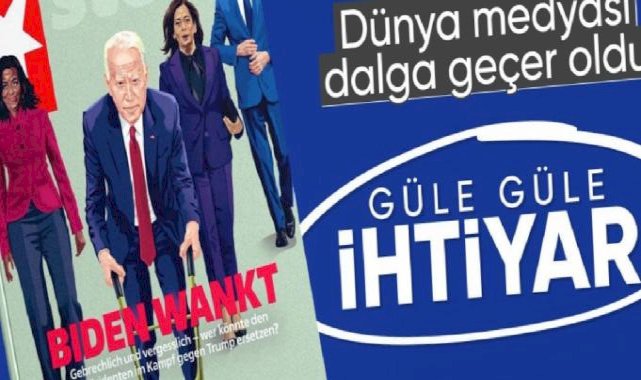 Alman Stern dergisi Biden'ı çizdi: Zayıf ve unutkan