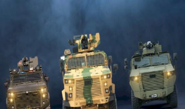 Askeri kara araçları ihracatın zirvesinde