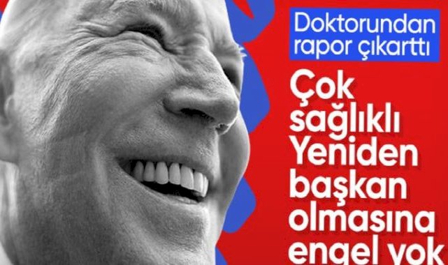 Biden'ın doktoru: ABD Başkanı'nın sağlığı yerinde