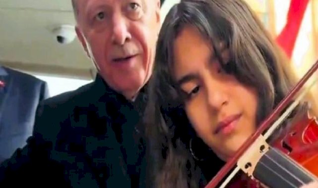 Denizli'de Cumhurbaşkanı Erdoğan'a keman çalmıştı... Duygularını anlattı