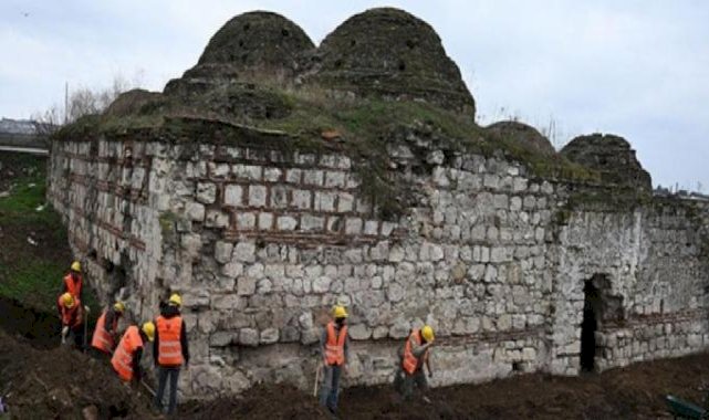 Edirne'nin Tarihi Mihal Hamamı restore ediliyor