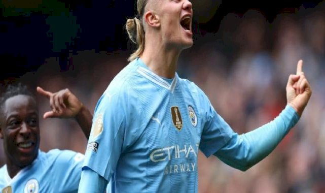 Erling Hland sahneye çıktı! Manchester City, Everton'u yendi