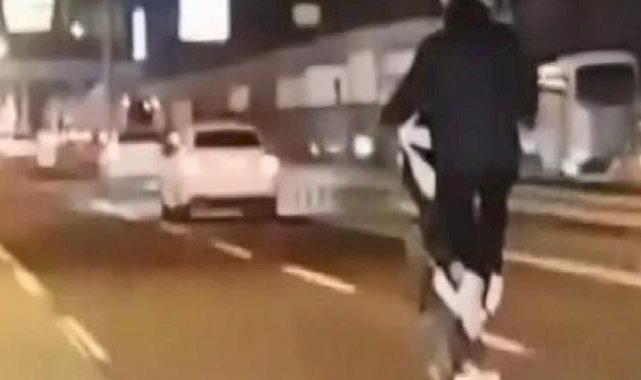 İstanbul'da korkunç kaza: Tek teker motosiklet sürdü kazaya neden oldu