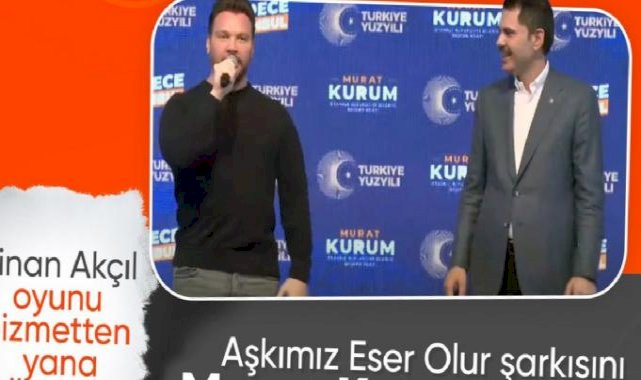 Murat Kurum'un yeni seçim şarkısı: 'Aşkımız Eser Olur"