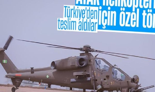 Nijerya, Türkiye'den satın aldığı iki T129 ATAK helikopterini sahada kullanacak