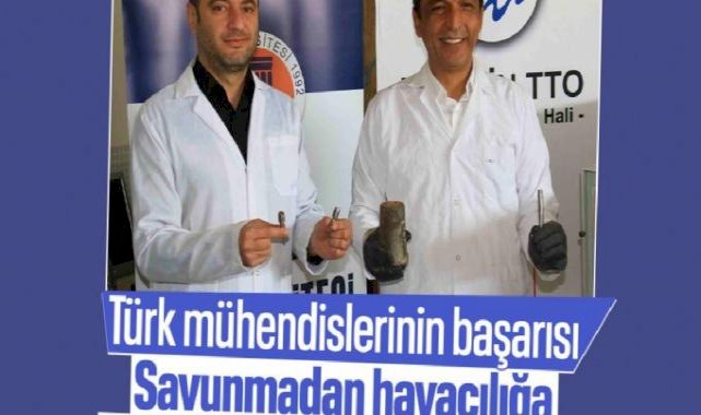 Türk mühendisler geliştirdi: İthal çelik bağlantı elemanları artık Türkiye'de üretilecek