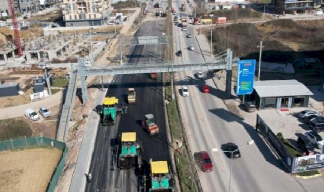 Yeşilova-Solaklar Kavşağı’nda çalışmalar sürüyor