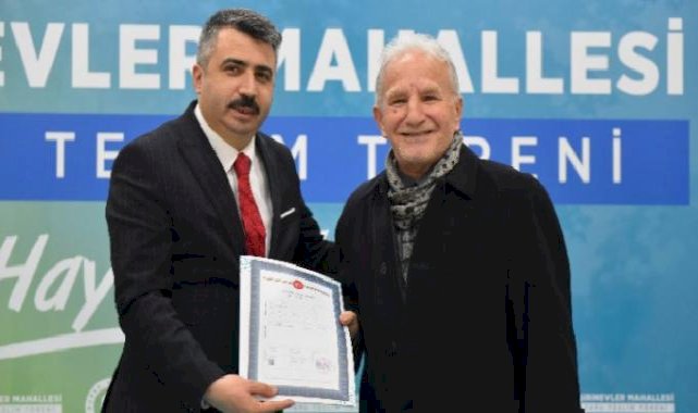 Yıldırım'da imar tasarrufu