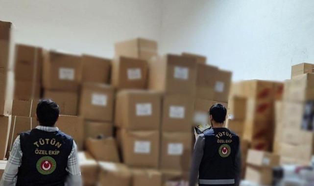 Tekirdağ'da dev kaçak sigara operasyonları: 150 milyon kamu zararı ortaya çıkarıldı