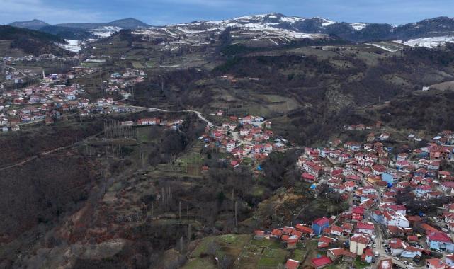 Tokat'ta heyelanların yaşandığı köy ikiye bölündü