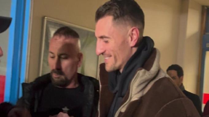 Trabzonspor'un yeni transferi Thomas Meunier, imza için geldi