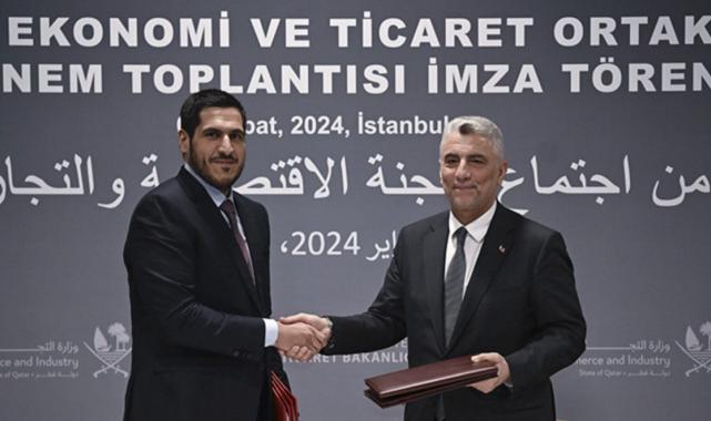 Türkiye ile Katar arasında ticaret protokolü: 10 milyar dolarlık yatırım