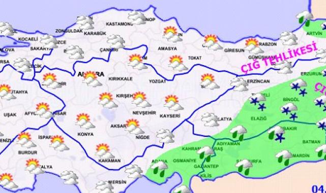 Türkiye'de bugün hava durumu nasıl?