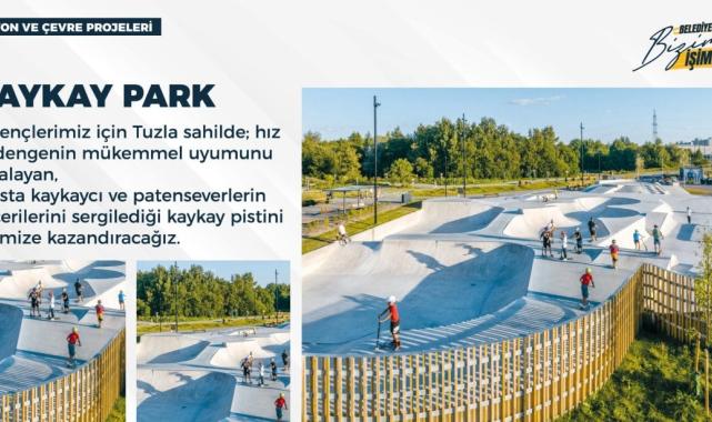 Tuzla Belediye Başkanı Şadi Yazıcı, 2024-2029 yılına ilişkin projelerini duyurdu