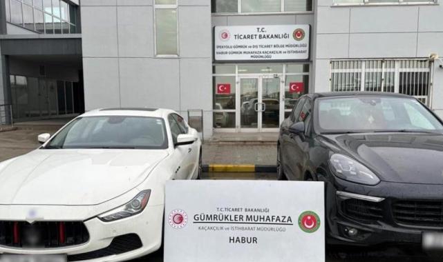 Ülkeye usulsüz sokulan 49 lüks araca el konuldu