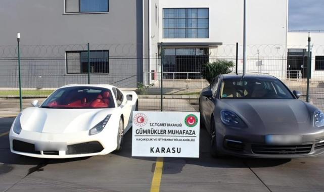 Ülkeye usulsüz sokulan 49 lüks araca el konuldu