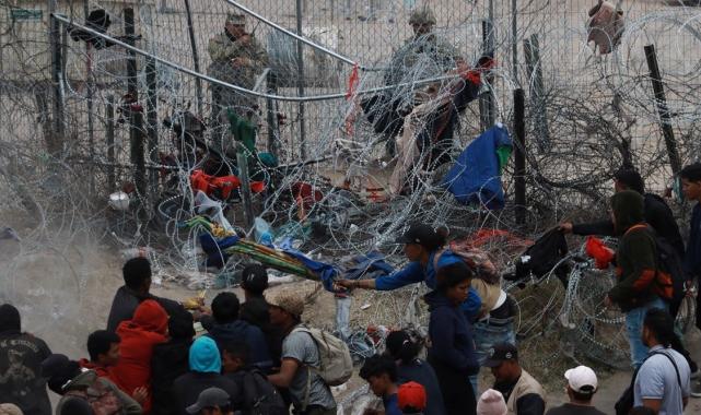 ABD-Meksika sınırındaki göçmen krizi sürüyor