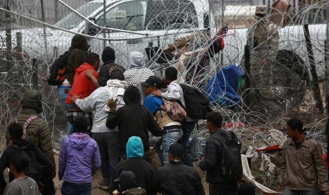 ABD-Meksika sınırındaki göçmen krizi sürüyor