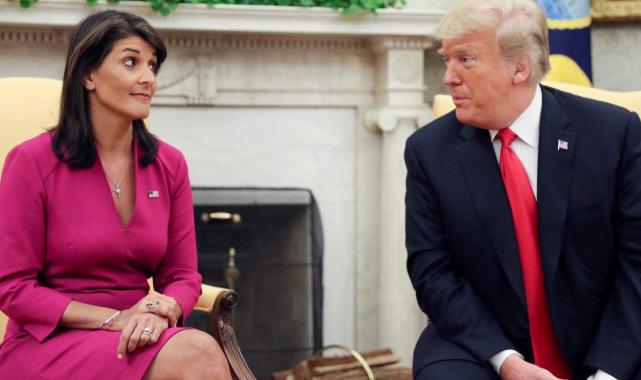 ABD'de ön seçimlerde bir ilk: Haley, Trump'ı yendi