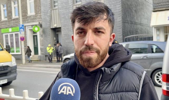 Almanya'da kundaklanan binadan kurtulan Türkler, panik anlarını anlattı