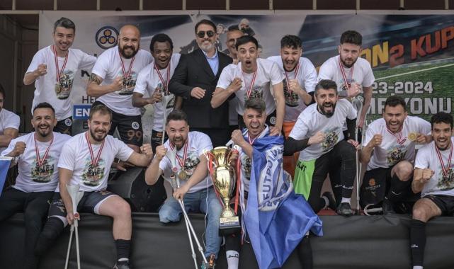 Ampute Futbol Süper Ligi'nde şampiyon Alves Kablo Spor Kulübü!