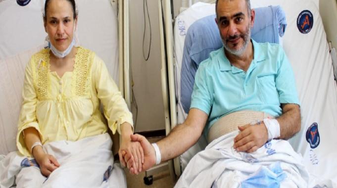 Antalya&#039;da eşini kurtarmak için bakın ne yaptı...