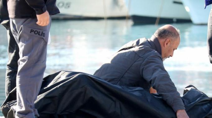 Antalya'da falezlerde oğlu ölen babadan son bakış