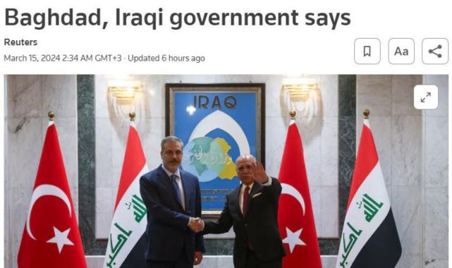 Bağdat'ta güvenlik zirvesi: Türkiye ile Irak arasındaki toplantının sonucu dünyanın gündeminde