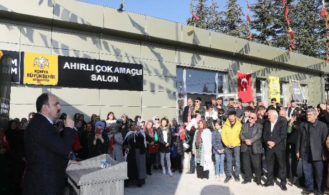 Başkan Altay Ahırlı ve Yalıhüyük ilçelerini ziyaret etti