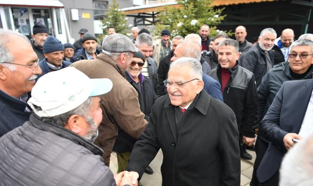 Başkan Büyükkılıç: Bizim amacımız hizmet etmek