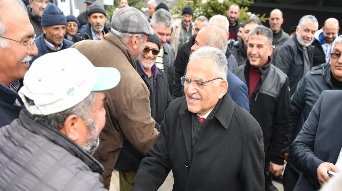 Başkan Büyükkılıç: Bizim amacımız hizmet etmek